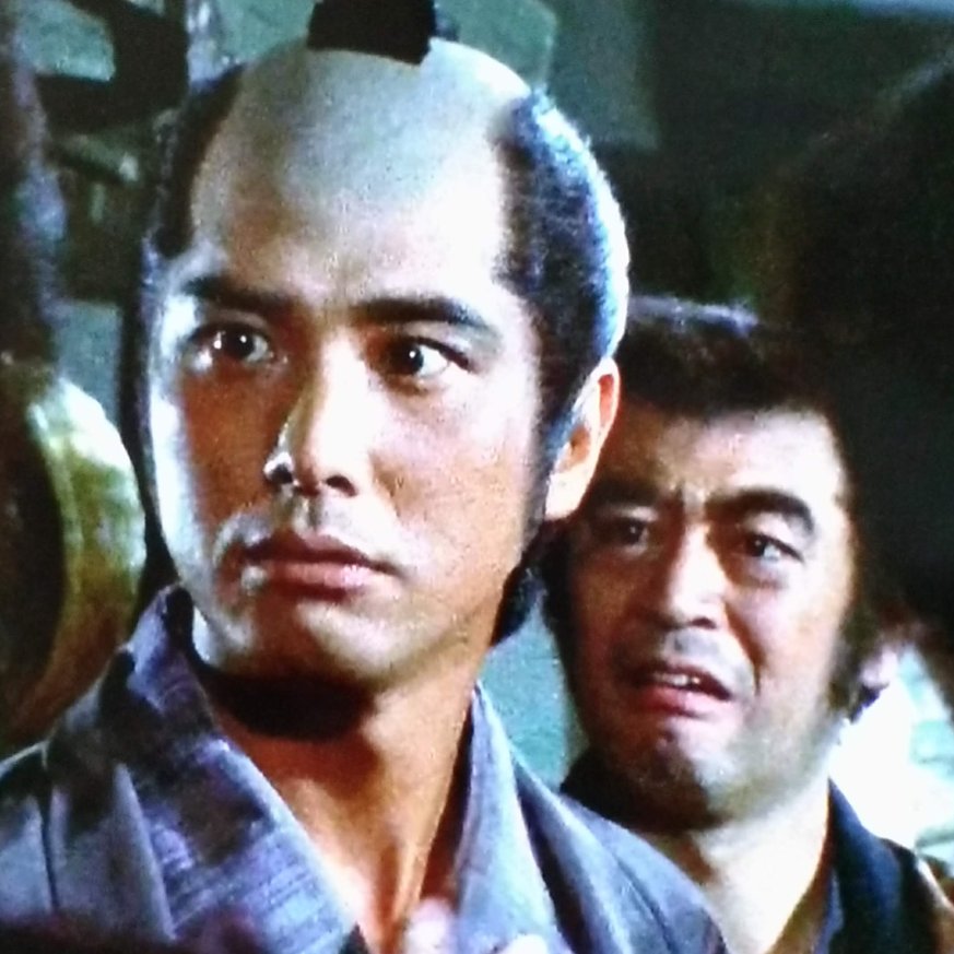 大岡越前 第4部第4話「祝言」(1974年)上様と忠相の画像を追加🤗 #山口