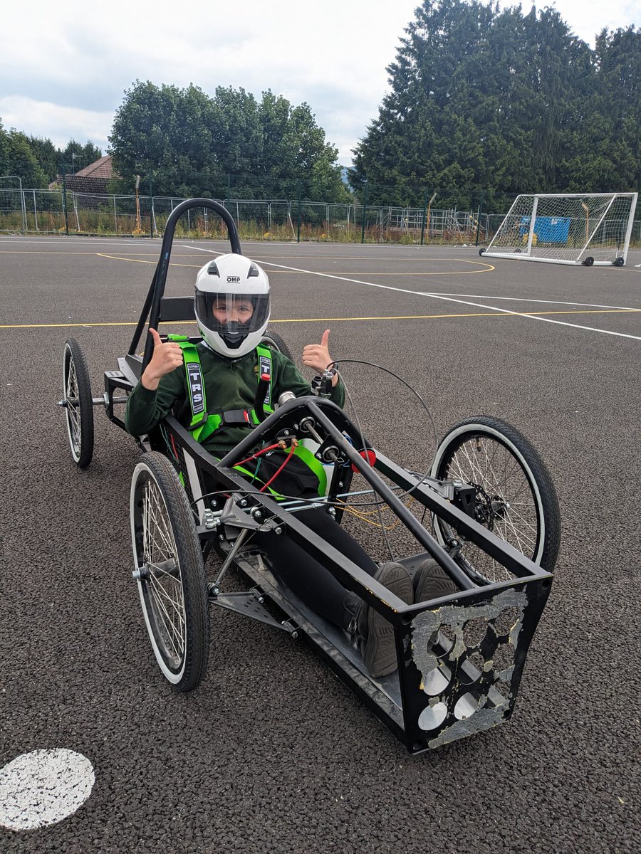 It was fantastic to see our Plastics Lab Girls testing the F24 Electric Car out last week. Now to add the body work…. Maybe from recycled plastics? ⚡️