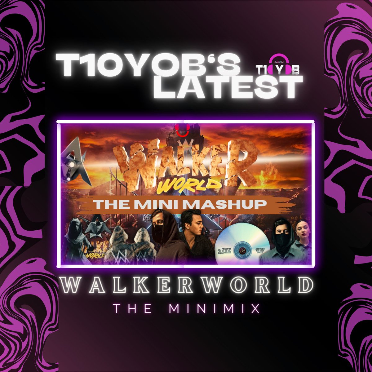 t10_yo's tweet photo. Missed my mini mashups? Listen to my latest upload of 𝗪𝗔𝗟𝗞𝗘𝗥𝗪𝗢𝗥𝗟𝗗 (𝗧𝗵𝗲 𝗠𝗶𝗻𝗶𝗺𝗶𝘅) now! https://t.co/0SQX9uMnLv