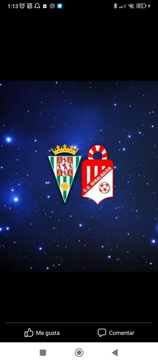 Es hoy el día,hoy tenemos que darlo todo,por vosotros los jugadores,por los técnicos,por quienes llevan las riendas del club,por la ciudad,por el club y por tantos que nos faltan y hoy desde el cielo nos apoyarán,vamos <a href="/CordobaCF_ofi/">Córdoba CF</a>