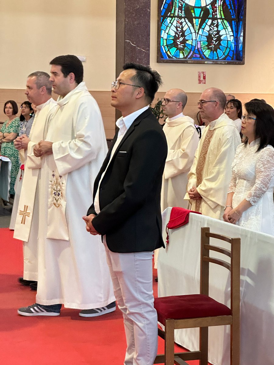 Pedro Trung hace la Profesión Perpetua como salesiano