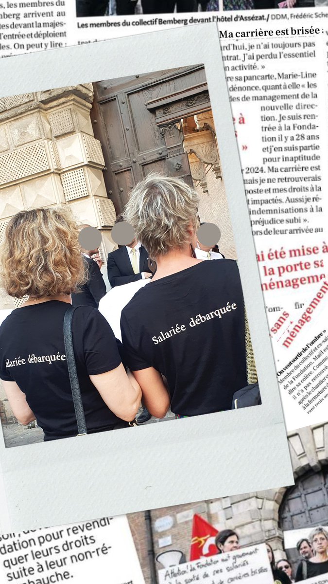 👉 Quel gâchis !
Lorsque vous irez admirer les tableaux ou participer à des évènements à la Fondation Bemberg, nous espérons que vous aurez une petite pensée pour tous ses salariés « virés » qui auraient tant aimé pouvoir continuer à vous communiquer amour pour cette collection✊