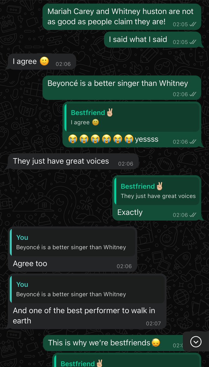 KelvinJason_16's tweet photo. We said what we said and we gonn’ say it again
#ABHxTong #Beyoncé #TaylorSwiftA https://t.co/PCwmU0BsgO