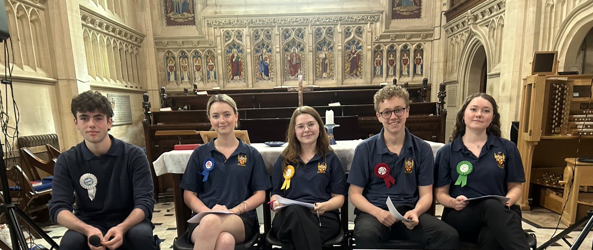 A fantastic morning yesterday watching Lucie and Erica representing two major parties in our question time election hustings. Well done all.