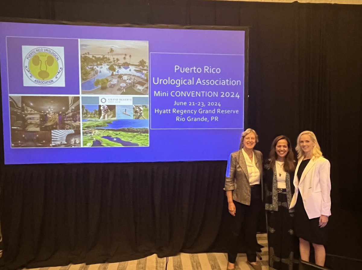 Lourdes Guerrios MD,MSc (@lourdesguerrios) on Twitter photo What an amazing weekend!!☀️The first 100% female speakers at the PRUA “Mini Convention”🇵🇷No “manels” this time!💪With the outstanding Women in Urology: 💕<a href="/ecskinner53/">Eila Skinner</a> <a href="/SigridCarlsson/">Sigrid Carlsson</a> <a href="/SWIUorg/">SWIU</a> What an amazing weekend!!☀️The first 100% female speakers at the PRUA “Mini Convention”🇵🇷No “manels” this time!💪With the outstanding Women in Urology: 💕<a href="/ecskinner53/">Eila Skinner</a> <a href="/SigridCarlsson/">Sigrid Carlsson</a> <a href="/SWIUorg/">SWIU</a>