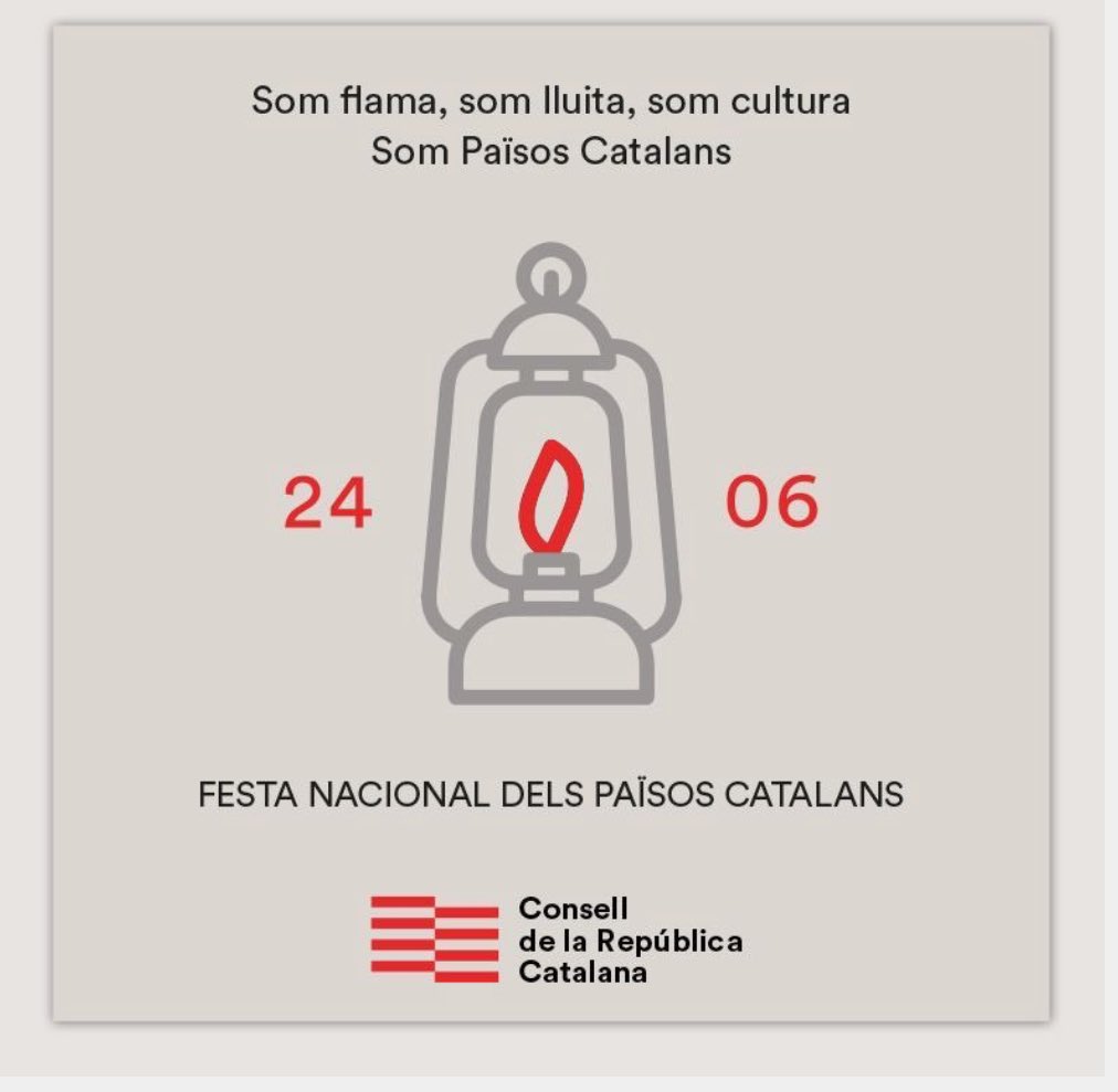 CLxRGranollers's tweet photo. La Flama del Canigó uneix els Països Catalans en una tradició ancestral de llum i esperança. Que la seva flama simbolitzi la unitat i la força del nostre poble, recordant-nos que la nostra cultura perdura més enllà de les fronteres. #FlamadelCanigó
#PreparemNos #DefensemL1Oct https://t.co/suPxAQNdmC