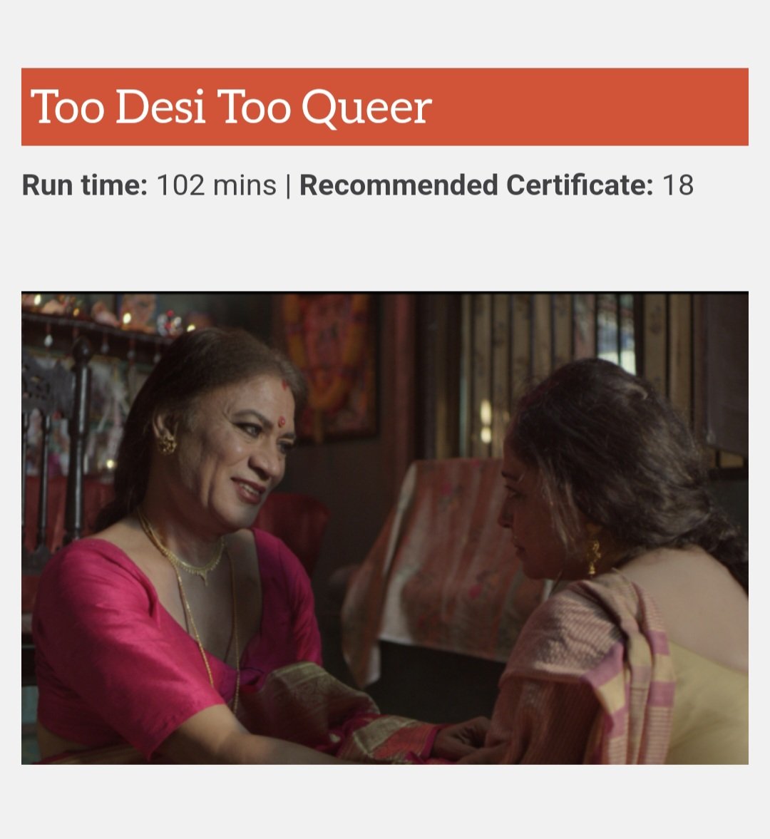 Join GIN for Too Desi Too Queer (TDTQ) cinema screenings at the Rich Mix as part of the London Indian Film Festival 2024.
<a href="/LoveIFFestUK/">Indian Film Festival UK</a>
<a href="/RichMixLondon/">Rich Mix</a>
Thursday 27th June  8.15pm 

GIN Meetup: meetu.ps/e/NdBhy/CQTln/i

Tickets :
londonindianfilmfestival.co.uk/too-desi-too-q…