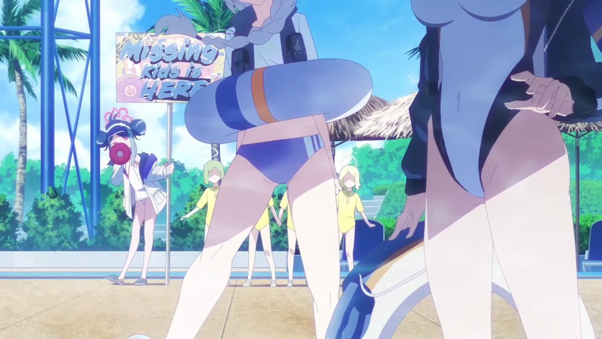 尾刃カンナ(ブルアカ) 「CMいいな… 」|けに山🎒のイラスト