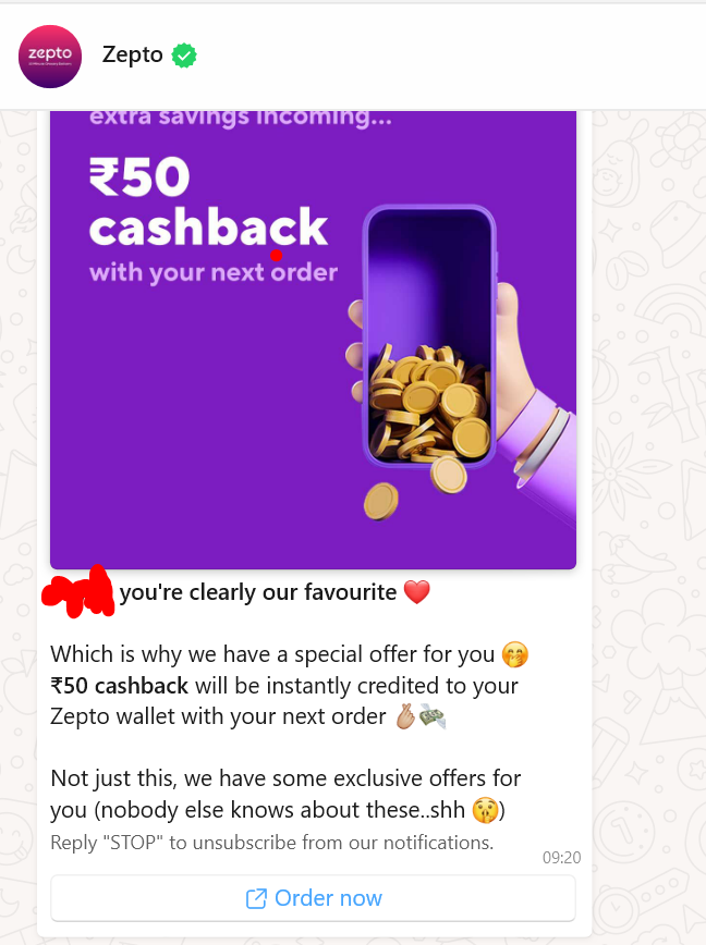 Keyur270's tweet photo. @zeptocares please share terms nd condition of the attached offer. https://t.co/eXJJrQCxTy
