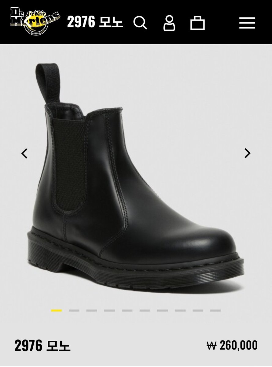 🐳💙 잠뜰님 신발 정보

<잠뜰님 사진 출처>
@hpal171 님
{잠뜰님 사진 링크}x.com/hpal171/status…

[닥터마틴 2976 첼시부츠 모노 블랙]