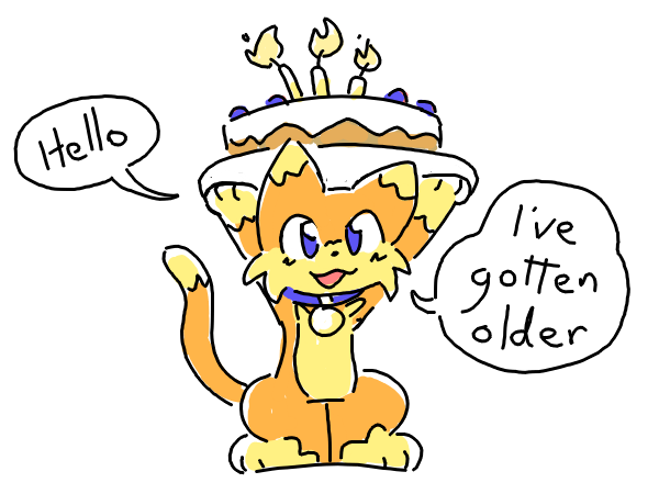 It's this day again! Happy birthday to Sonic and to me! #birthday