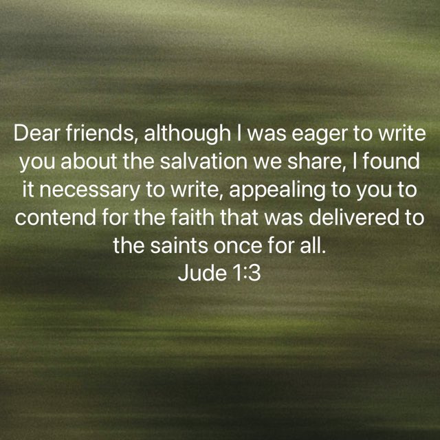 WeMoKevin's tweet image. Jude wanted to write a letter of encouragement, but the danger of apostasy required him to address it first.
