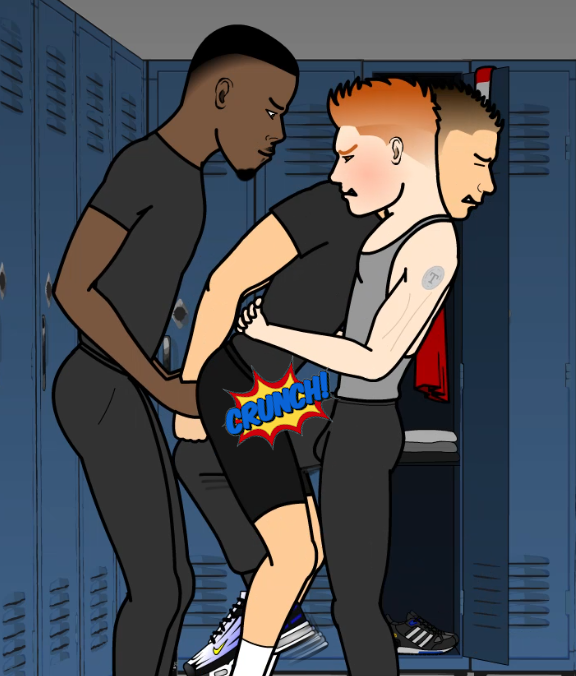 ANIMATION UPDATE!
I've tweaked the latest animation... 
So now Tyrone is giving Sean a helping hand to bust Dave's nuts! 😈
Head over to nutcrunchers.com/nc/ to check it out.