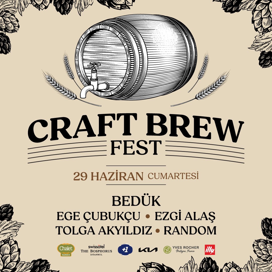 Bira severler için müthiş bir haberimiz var!
Chalet Garden, 29 Haziran'da enfes bir Butik Bira Festivali'ne ev sahipliği yapıyor. Eşsiz bir bira deneyimi, eğlenceli oyunlar, keyifli workshoplar, muhteşem canlı müzik performansları ve unutulmaz anlar için bize katılın!🍻
