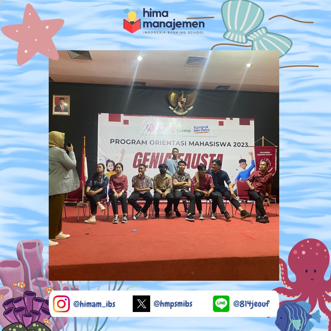 hmpsmibs's tweet photo. [Dokumentasi-Ospek Jurusan 7 September 2023] 

STIE Indonesia Banking School mengadakan Ospek Jurusan Manajemen dengan tema "Raise your social awareness for better management". Acara ini memperkenalkan lingkungan kampus dan jurusan Manajemen kepada 215 mahasiswa baru.... https://t.co/9xxpAcwVGa