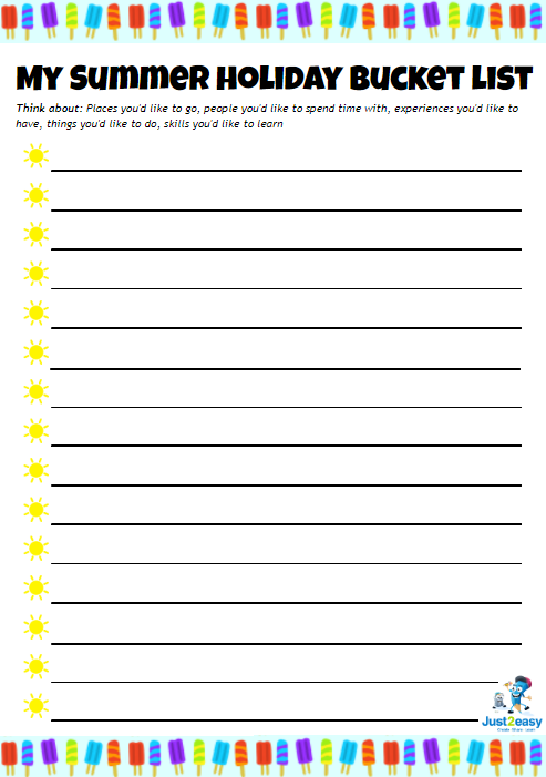 As we head towards the end of the summer term, did you know we have a range of resources in the #just2easy library all about #summer?

Try our #resourceoftheweek and set children off thinking about their hopes for the summer!

j2e.com/library/resour…