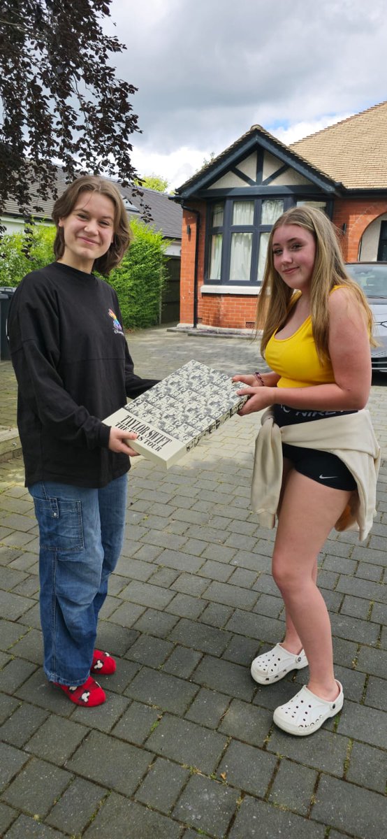 Well done Neve and thanks to everyone who has bought a ticket.