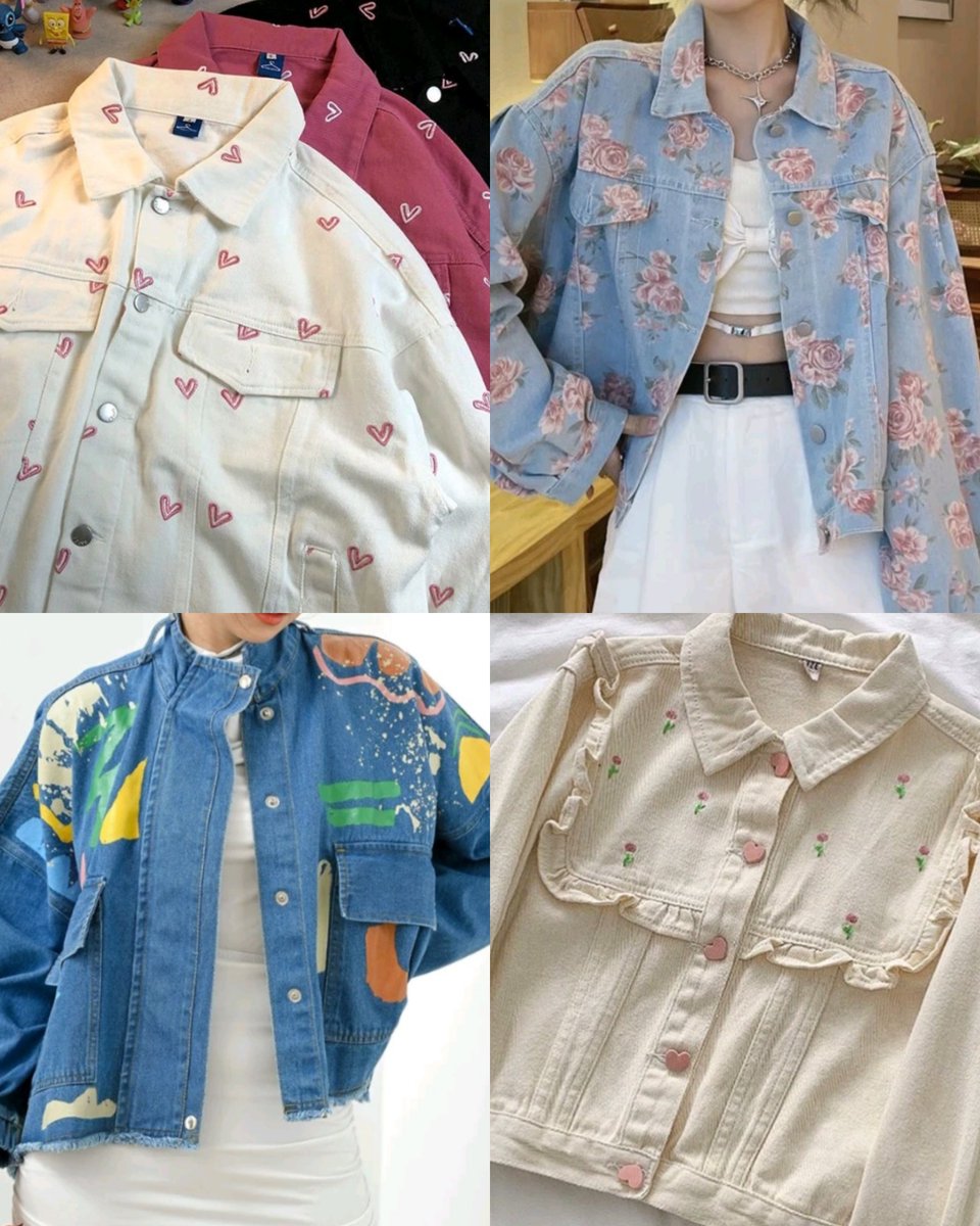 Jaket jeans gemes 🎀
1. s.shopee.co.id/3fil9yACyz?sha…
2. s.shopee.co.id/7zrkJfvZKz?sha…
3. s.shopee.co.id/6fMMjJpYjb?sha…
4. s.shopee.co.id/7AIdK3s6D8?sha…
