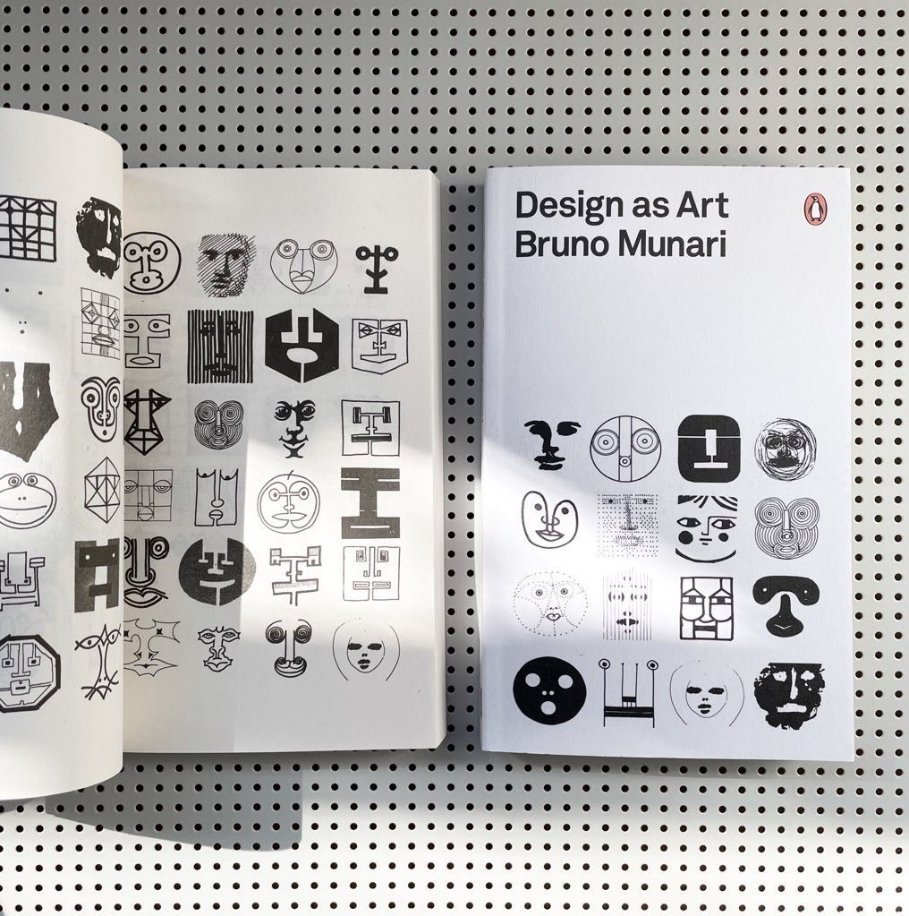 Down to the last two copies of ‘Design as Art’ by Bruno Munari. counter-print.co.uk/products/desig…