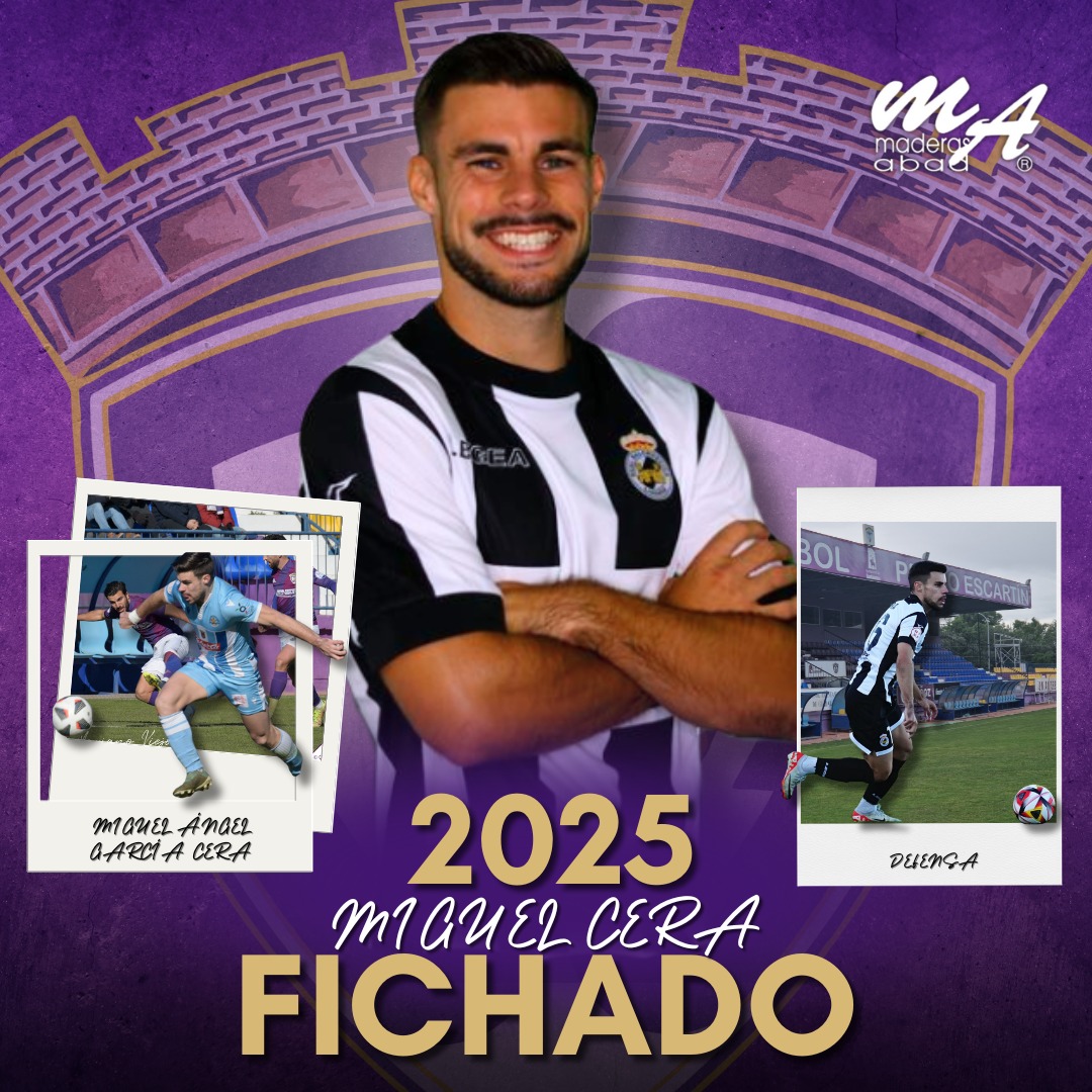 𝐅𝐈𝐂𝐇𝐀𝐉𝐄 ✍🏻

🏍️Calidad y recorrido para la banda morada

<a href="/MiguelitoCera/">Miguel Cera</a> es el segundo fichaje del Deportivo Guadalajara

🔗deportivoguadalajara.es/miguel-cera-ca…