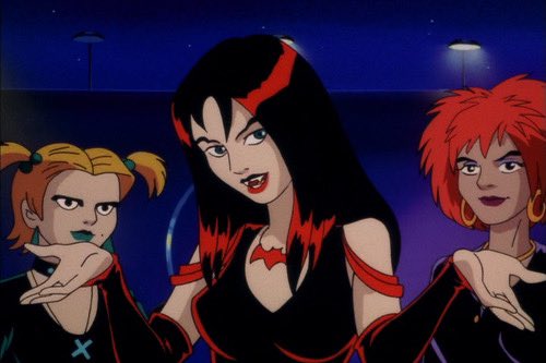scoobyhistory's tweet image. The Hex Girls