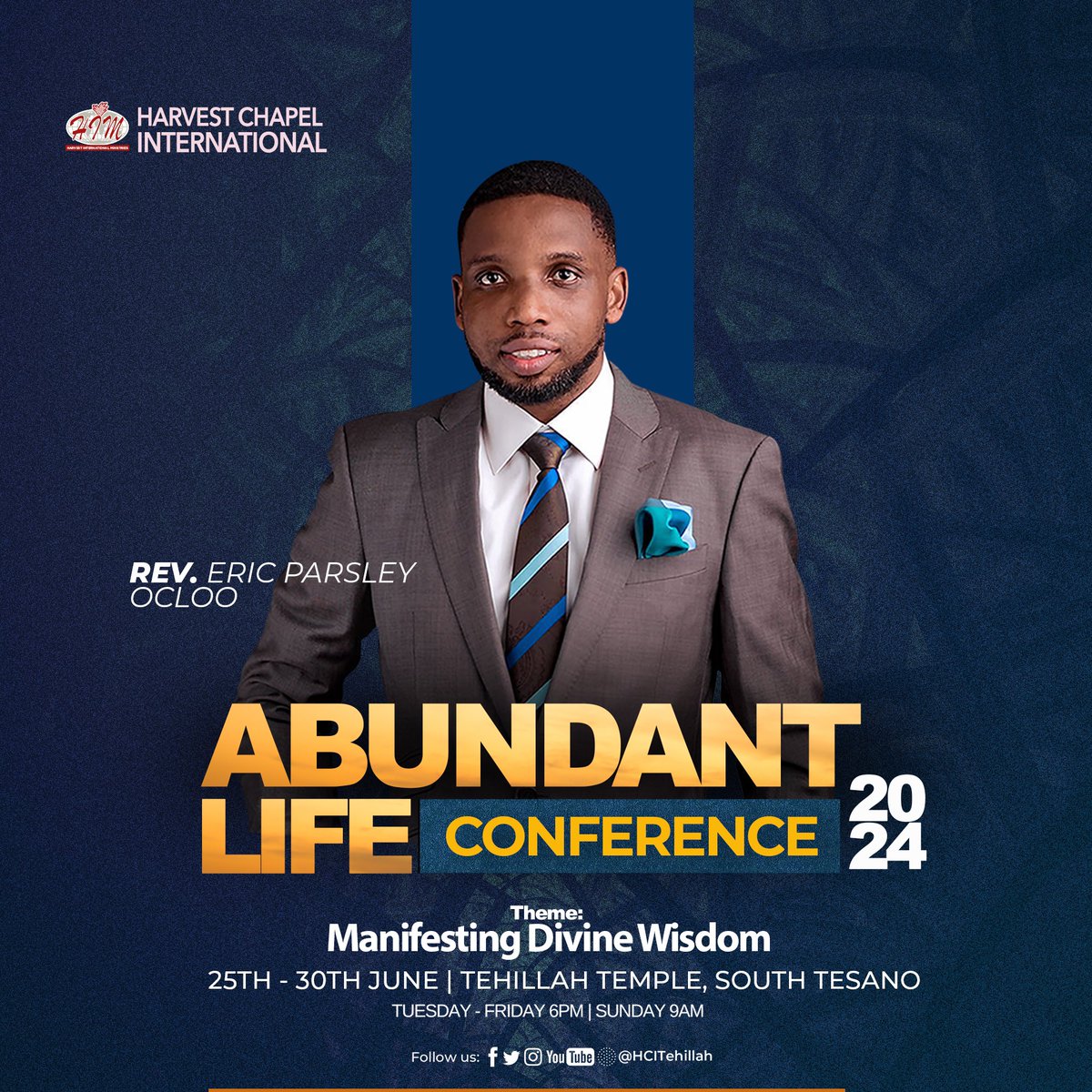 HCITehillah's tweet photo. The wait is almost over! 🔜 Only 2 days to go! 

Join us at the Abundant Life Conference on June 25-30 at HCI Tehillah Temple, as Bishop Samuel Osei-Tutu and Rev. Eric Ocloo Parsley delivers a life-changing messages! 💥 

Don’t miss this incredible opportunity to renew your faith, revive your spirit, and reignite your passion! Register now and get ready for a transformative experience! #AbundantLifeConference #TransformYourLife