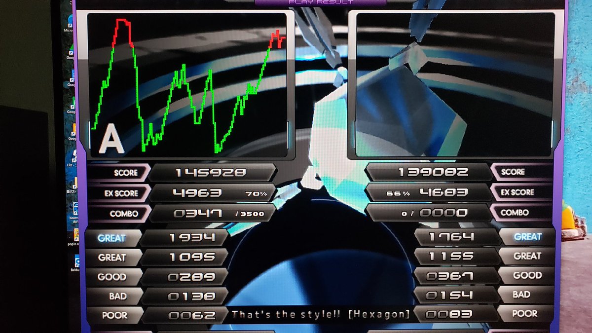 cuu68643's tweet photo. st5初イージー！ https://t.co/CLciWNXTbt