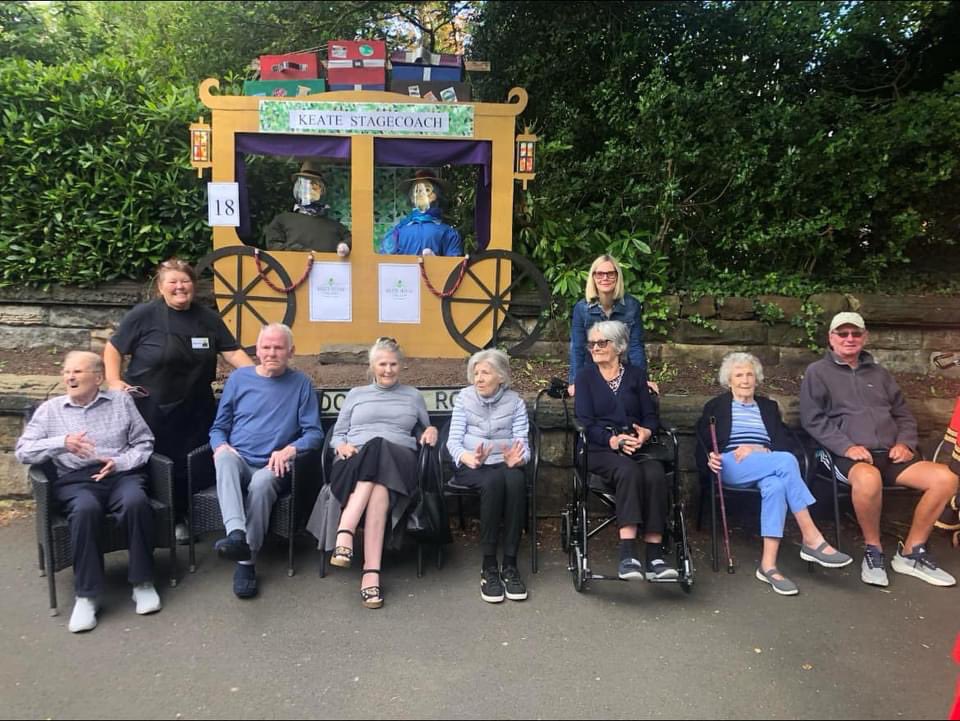 Today’s transport day parade past #Keatehouse was fabulous! So much to see #transportday #carehome #lymm #cheshire
