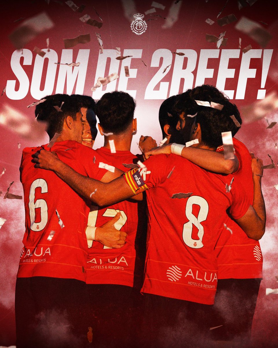 Objectiu aconseguit… 

𝐄𝐋 𝐌𝐀𝐋𝐋𝐎𝐑𝐂𝐀 𝐁 𝐄́𝐒 𝐃𝐄 𝟐𝐑𝐅𝐄𝐅! 

Enhorabona, equip! ❤️‍🔥🖤