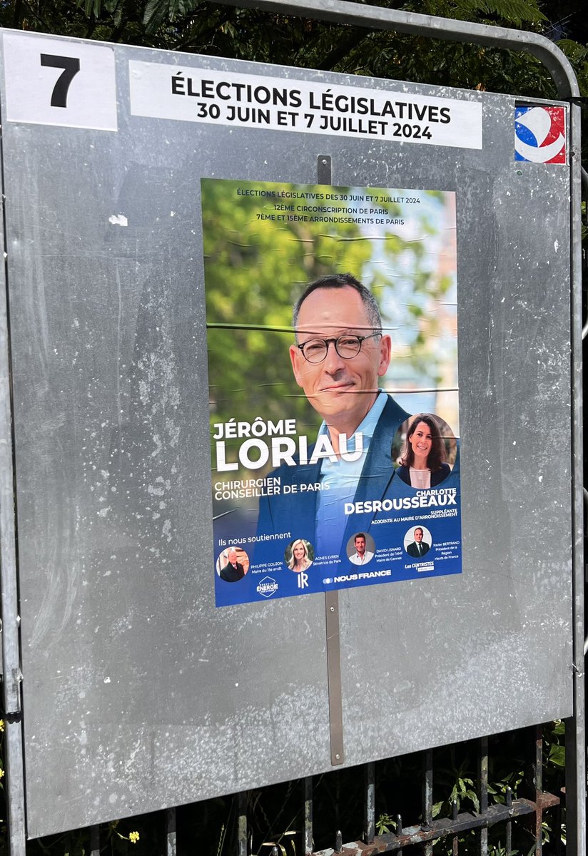 Jerome Loriau (@jeromeloriau) on Twitter photo Mobilisation totale pour gagner dans 7 jours #circo7512 avec toutes les forces de la Droite Républicaine <a href="/Nouv_Energie/">Nouvelle Énergie</a> <a href="/NousFrance_fr/">Nous France</a> <a href="/lesRepublicains/">les Républicains</a> <a href="/LesCentristes_/">Les Centristes</a> non aux extrêmes dont les programmes vont couler la France Mobilisation totale pour gagner dans 7 jours #circo7512 avec toutes les forces de la Droite Républicaine <a href="/Nouv_Energie/">Nouvelle Énergie</a> <a href="/NousFrance_fr/">Nous France</a> <a href="/lesRepublicains/">les Républicains</a> <a href="/LesCentristes_/">Les Centristes</a> non aux extrêmes dont les programmes vont couler la France