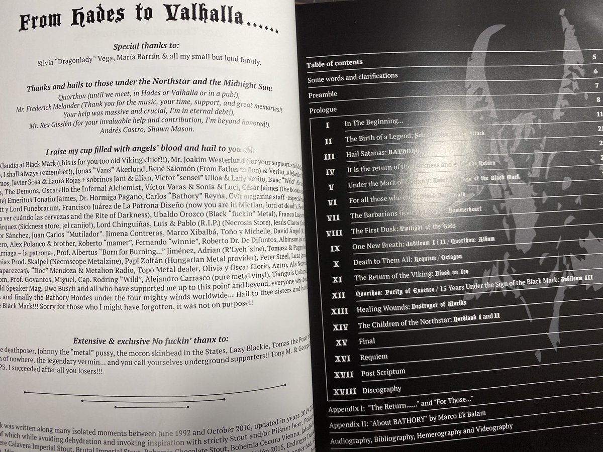 あとs.a musicさんから買った
これも読まないと❗️➡️From Hades to Valhalla BATHORY -The Epic Story-
#samusic