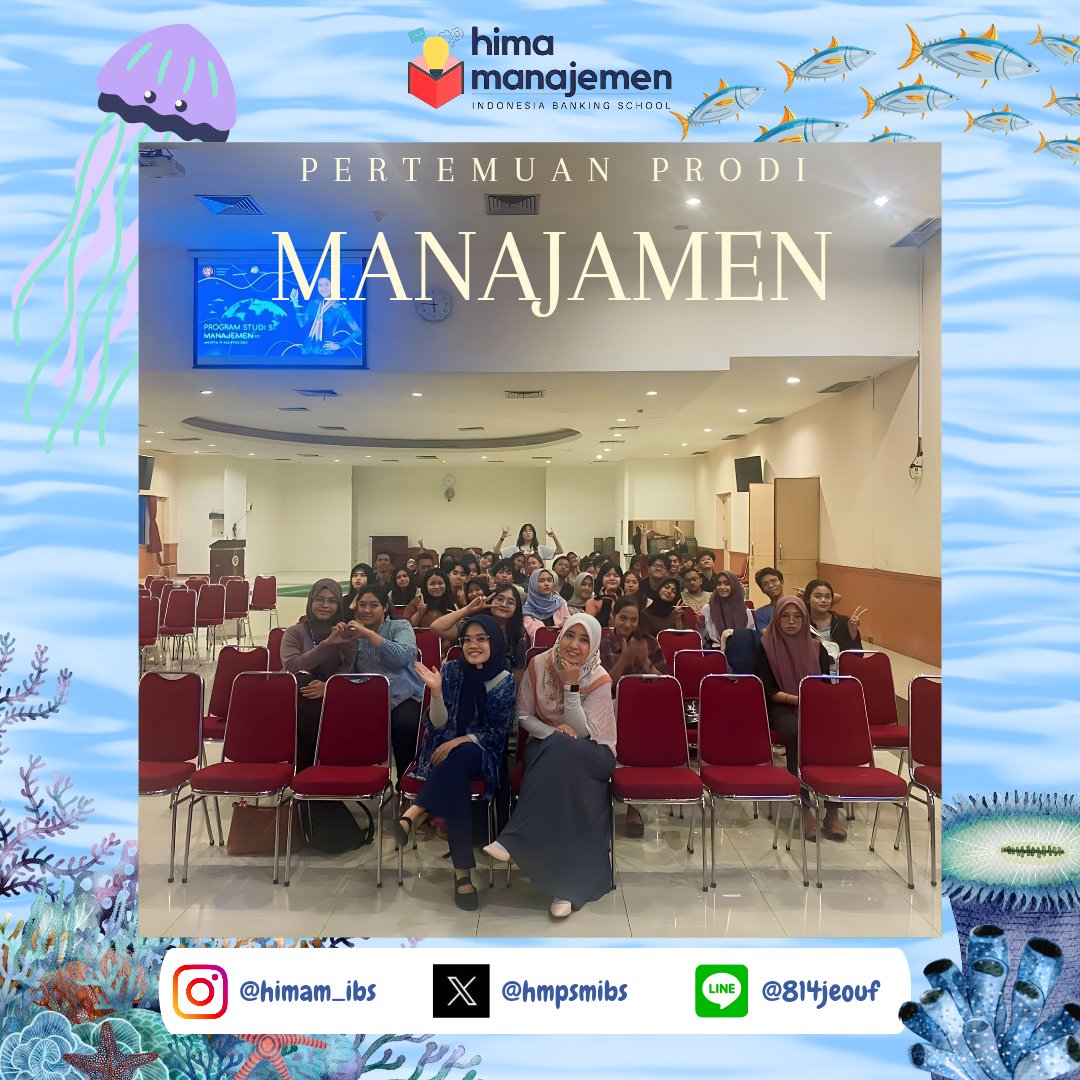 hmpsmibs's tweet photo. [Dokumentasi-Mantifra 7 Desember 2023]

Telah berlangsung Pertemuan Prodi Manajemen ynag dilaksanakan pada tanggal 7 Desember 2023.

Himpunan Mahasiswa Manajemen
Periode 2023/2024
#MeraihKesuksesan https://t.co/UBp09WHZ0F