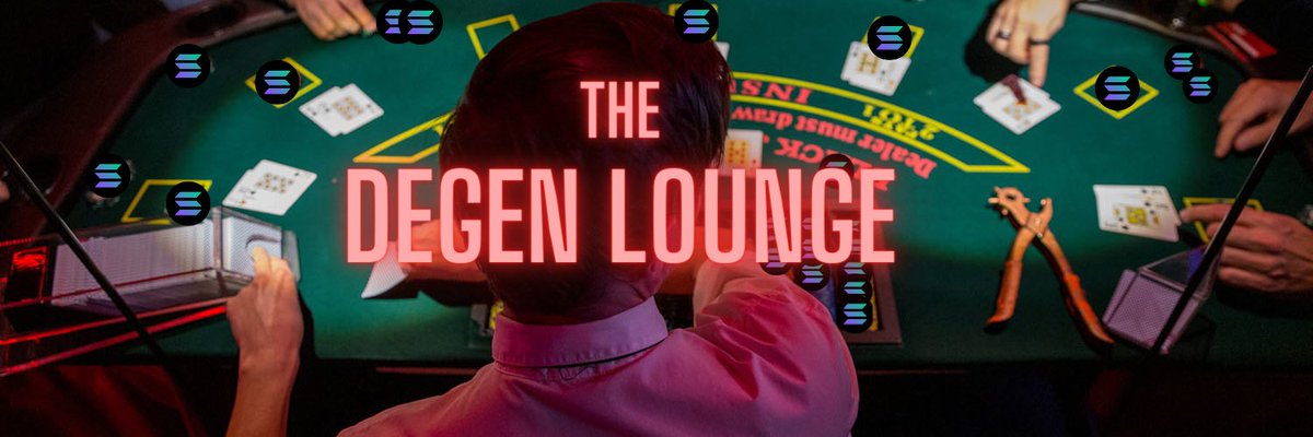 The_DegenLounge's tweet photo. https://t.co/6kgjqqVeAn

the place to be for the rest of the cycle. 

#solana #memecoins #memes #crypto https://t.co/Y9Vxj21w9D