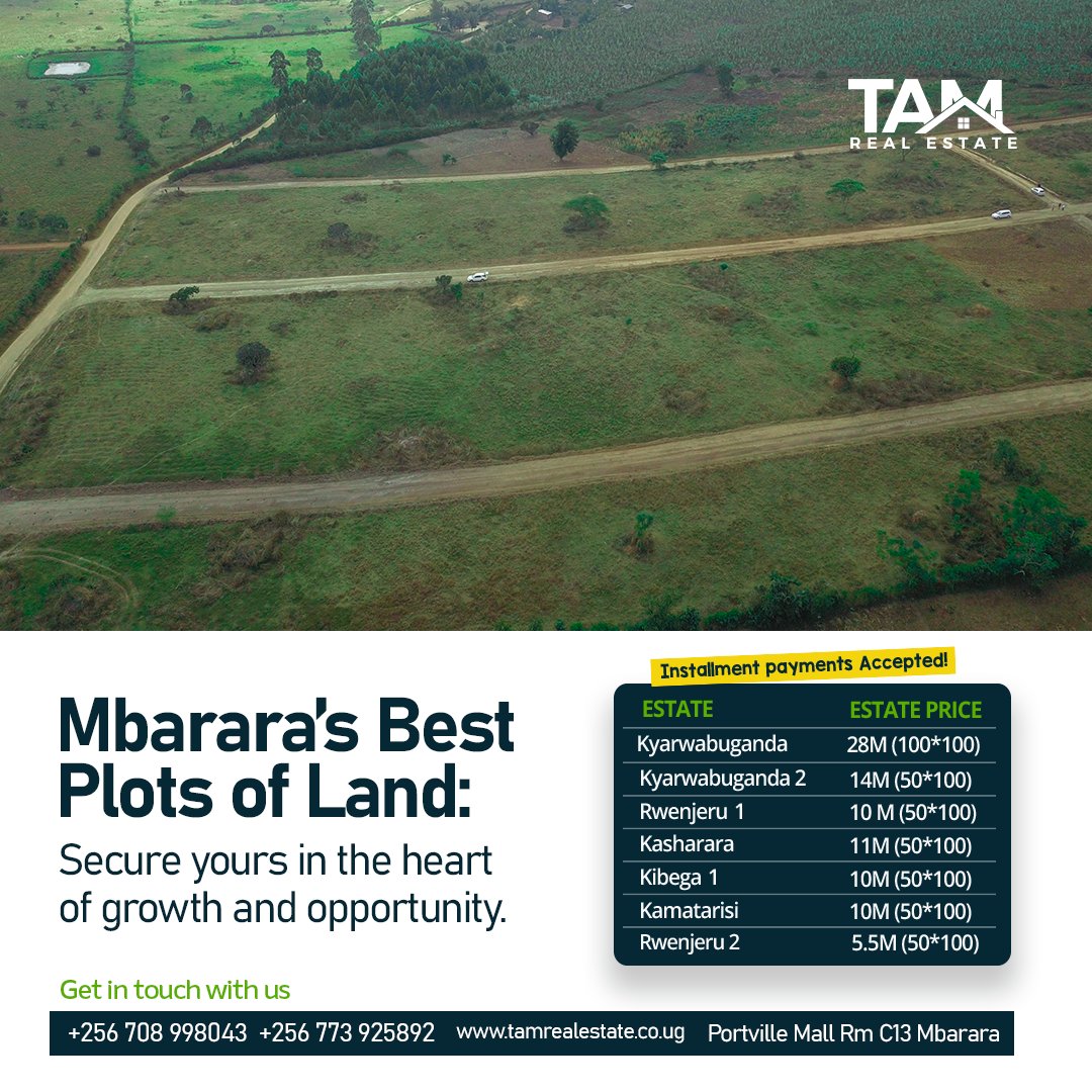 Kachainamedia's tweet photo. Bennefits of investing in commercial property/Land.
1.Steady Rental Income
One of the primary benefits of investing in commercial property is the steady rental income it can generate. https://t.co/vgpNBVkpv6