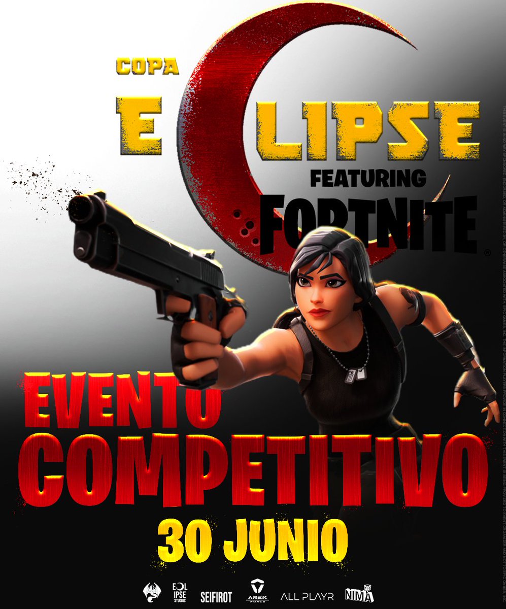 🔴 INSCRIPCIONES COPA ECLIPSE V COMPETITIVO 🔴

- Domingo 30 de junio
- Dúos | Modalidades cero construcción y construcción
- Un dúo ganador por modalidad

Si eres una persona que disfruta el competitivo de Fortnite, esta es tu oportunidad 👇
docs.google.com/forms/d/e/1FAI…
