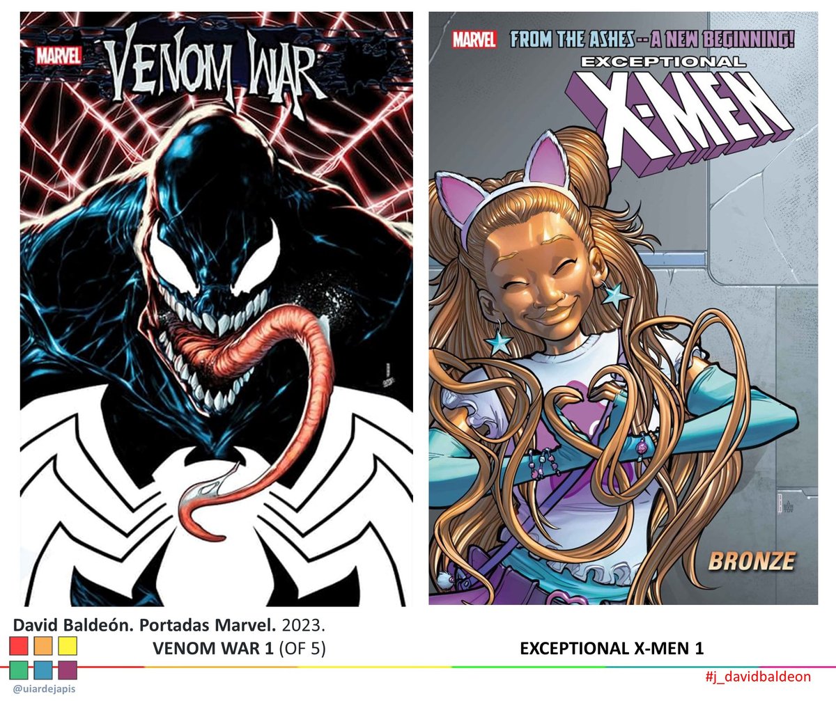 @david_baldeon <a href="/IsraelSilvaArt/">Israel Silva</a> David Baldeón (@david_baldeon #j_davidbaldeon)
Portadas Marvel. 2024.
- VENOM WAR 1 (OF 5)
- EXCEPTIONAL X-MEN 1