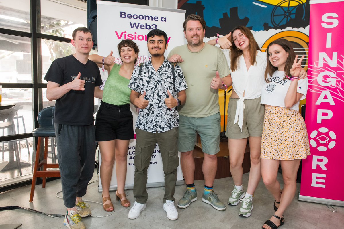 aideepak1's tweet image. What an incredible journey! 🎉 Proud to graduate from the @AcademyPolkadot . This experience has been life-changing. Huge thanks to the amazing faculty and staff for this opportunity. Ready for the next chapter! 🚀 #Polkadot #BlockchainAcademy #web3‌‌ #Blockchain #learning