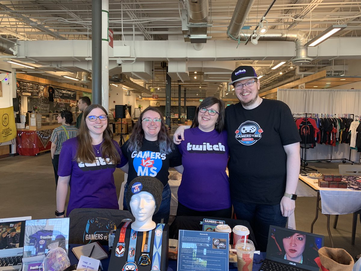 Gamers vs MS ➡️ Now on Bluesky (@gamersvsms) on Twitter photo Day 2 at the <a href="/sjfmnl/">St. John’s Farmers’ Market</a> has begun & this time it’s a Market from Another Dimension! Come by for some free stickers and to be entered into a giveaway for a twitch merch pack! Day 2 at the <a href="/sjfmnl/">St. John’s Farmers’ Market</a> has begun & this time it’s a Market from Another Dimension! Come by for some free stickers and to be entered into a giveaway for a twitch merch pack!