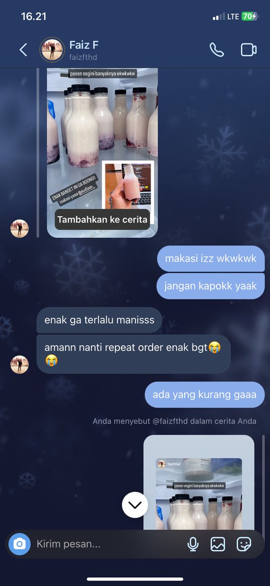 cizzcakee's tweet image. Testimoni😙