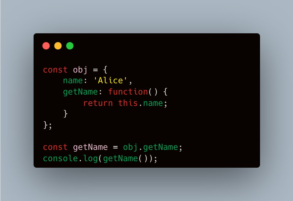 deepwebdev's tweet image. #JavaScriptQuiz
What will be the output of the following code?
A) Alice
B) undefined
C) null
D) Throws an error
#programming #coding #programmer #developer #javascript #coder #code #buildinpublic #webdeveloper #letsconnect #100daysofcode