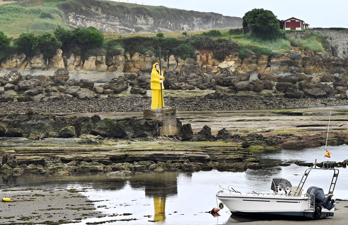 ⚓️Inauguramos la restauración del monumento al Pescador de 
La Maruca
✅ Con esta actuación del Plan de Sostenibilidad Turística, el Ayuntamiento de #Santander atiende una propuesta ciudadana para poner en valor el patrimonio cultural y sentimental de los vecinos