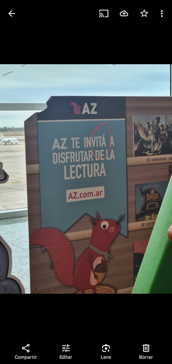 BraianJ's tweet photo. El slogan de @AZEditora dice "La editorial orgullosa de ser Marca País". Ja ja ja https://t.co/Kvsg95LmKN
