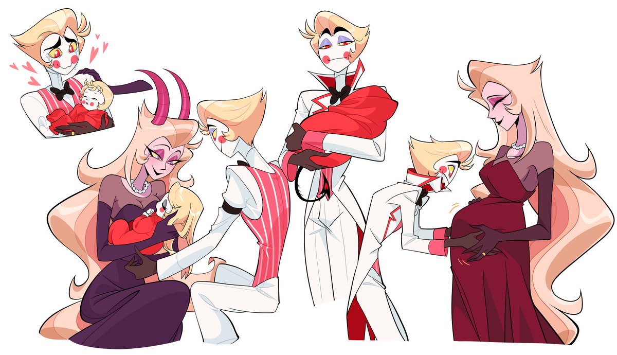 🍎🪽×🎶=🌈👑
#Lucilith #HazbinHotel #Hazbinhotellucifer #lilith