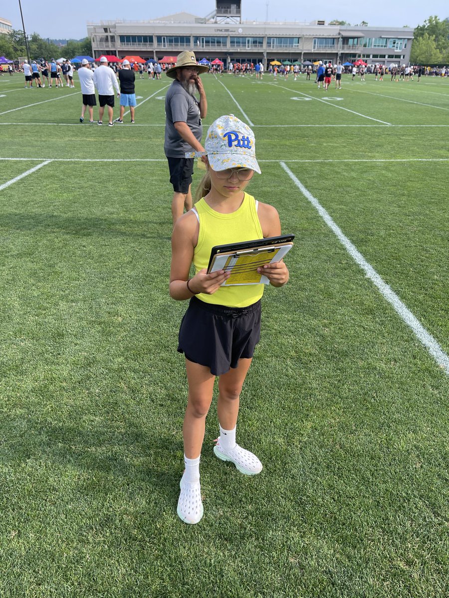 Coach Humbert is ready for the 7on7 ⁦<a href="/Pitt_FB/">Pitt Football</a>⁩