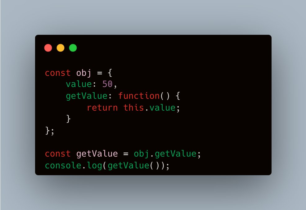 deepwebdev's tweet image. #JavaScriptQuiz
What will be the output of the following code?
A) 50
B) undefined
C) null
D) Throws an error
#programming #coding #programmer #developer #javascript #coder #code #buildinpublic #webdeveloper #letsconnect #100daysofcode