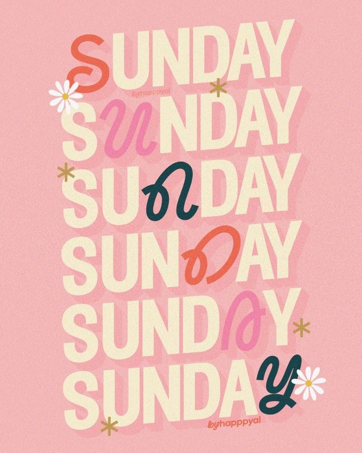 I LOVE SUNDAYS #sundayfunday