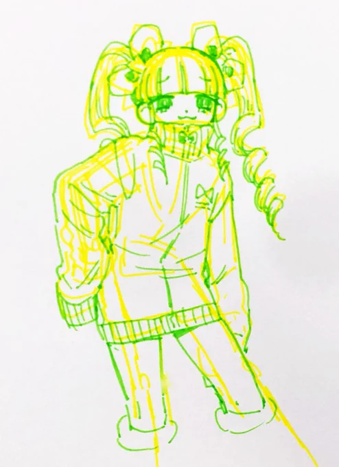 水性ペンあそび 