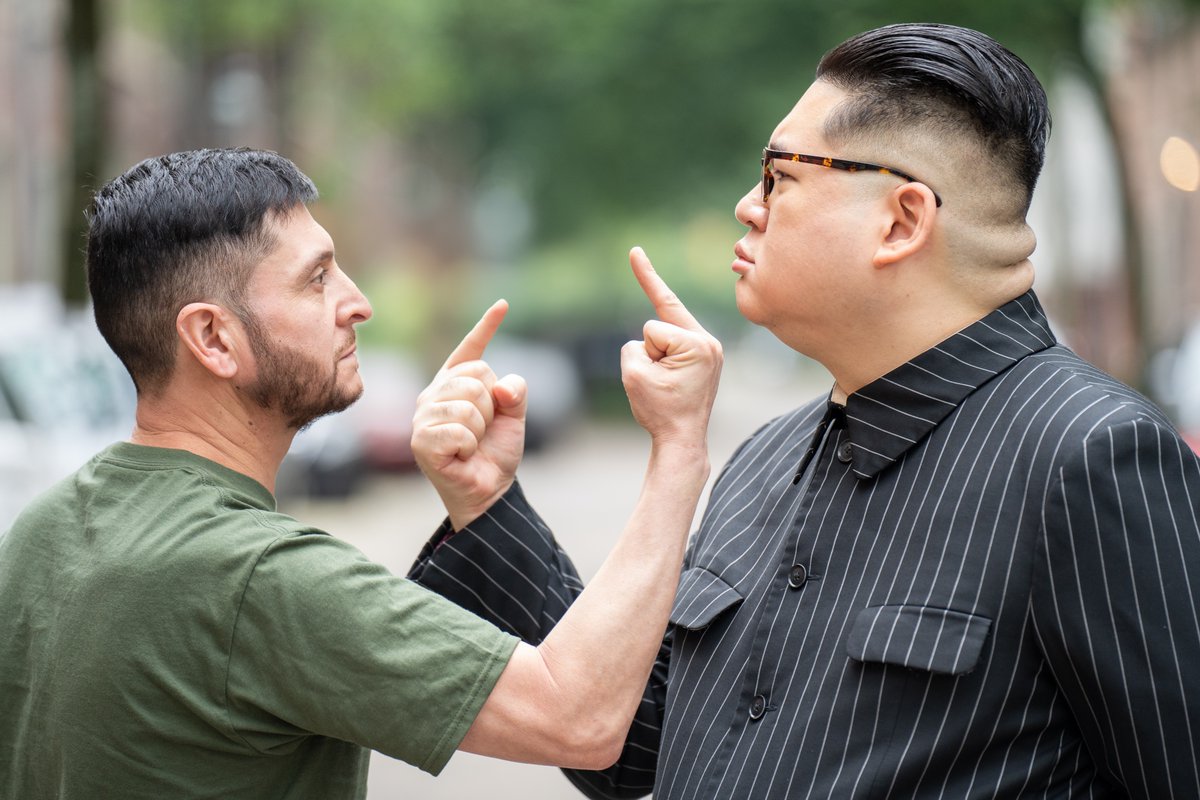 Kim Jong Un impersonator - Howard X tweet media