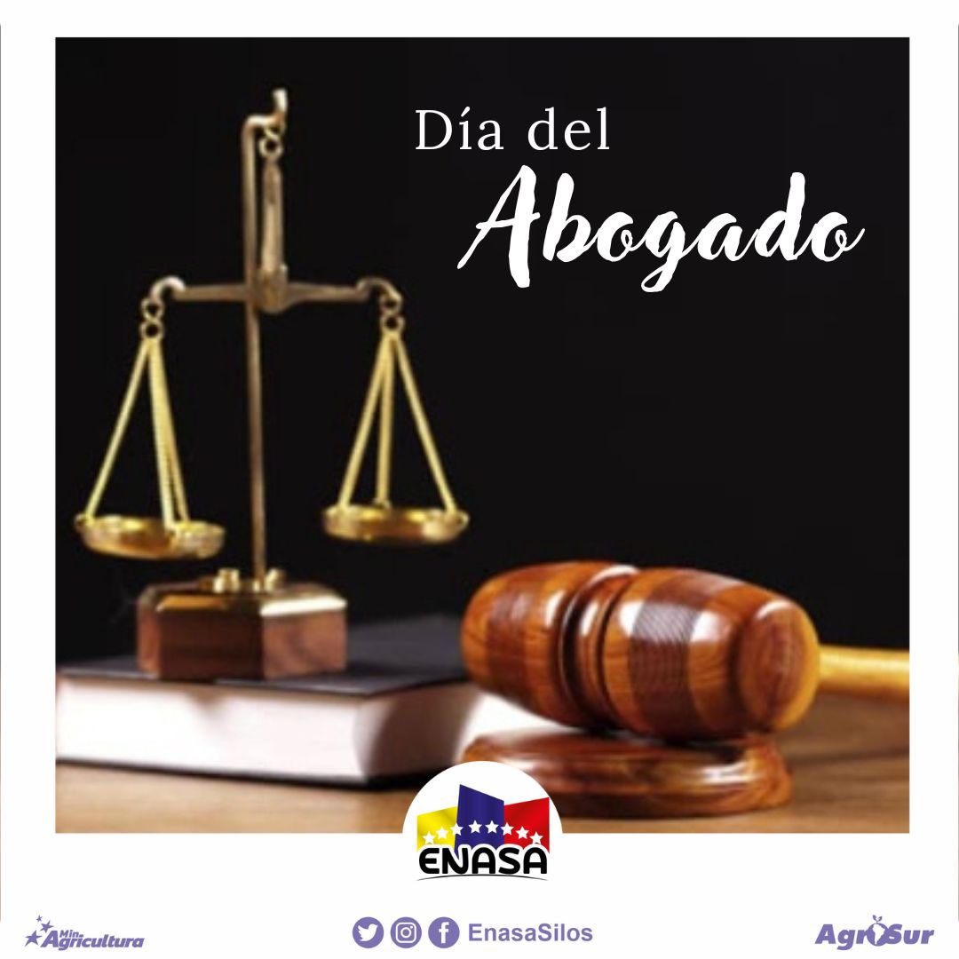 EnasaSilos's tweet photo. Hoy, queremos felicitar a todos aquellos que ejercen el derecho en nuestro país, pero muy especialmente a nuestro equipo legal en la empresa. ¡Feliz día del Abogado!

#DiaDelAbogado https://t.co/e2e8IHMsnV