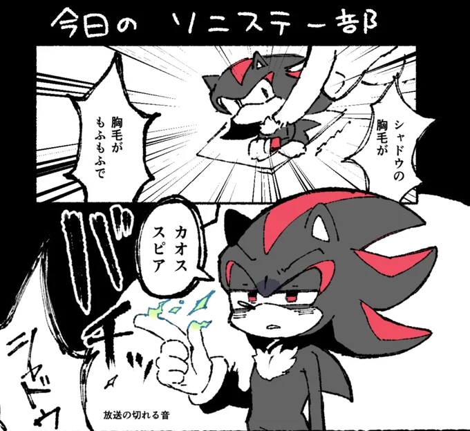 今日のソニステ
シャドウの胸毛事件編 